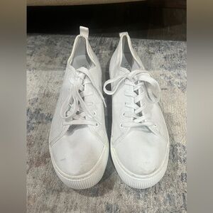 Abound White Lace-Up Sneakers